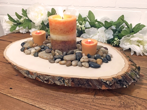 original candle centerpiece