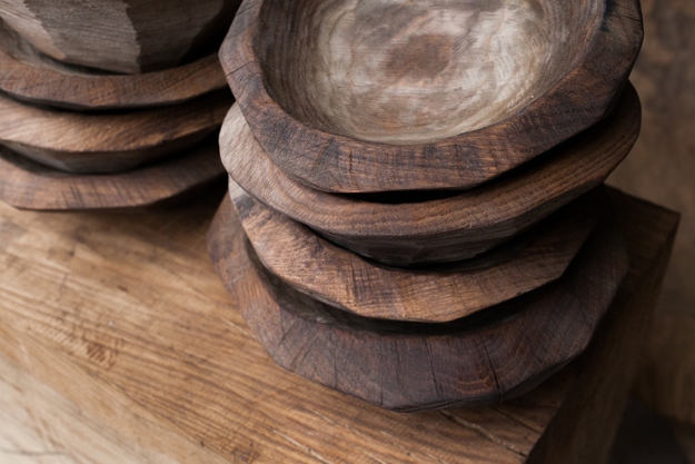 unique dishes wooden bowls