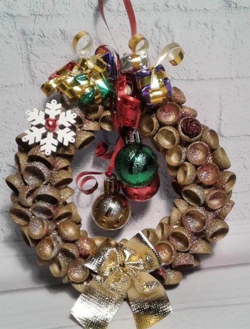 acorns crafts decorating ideas