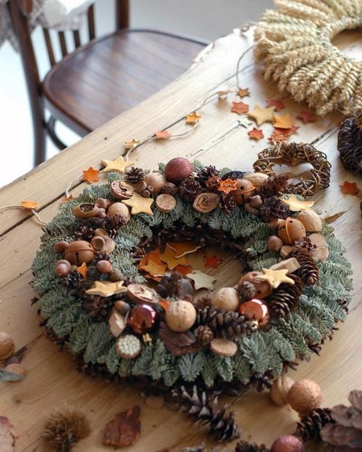 acorns crafts decorating ideas