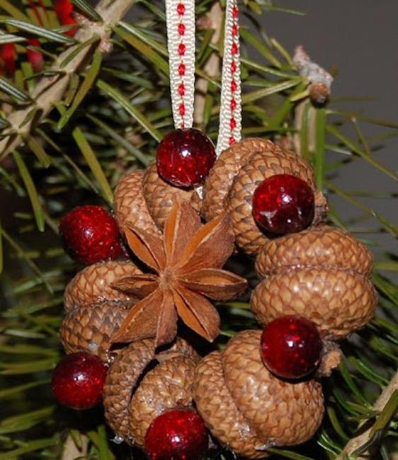 acorns crafts decorating ideas