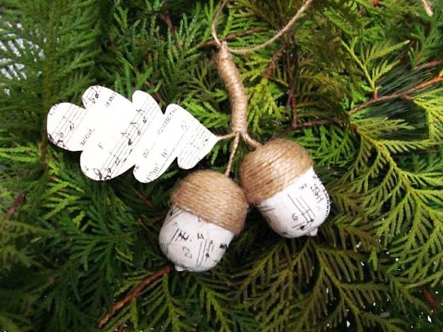 acorns crafts decorating ideas