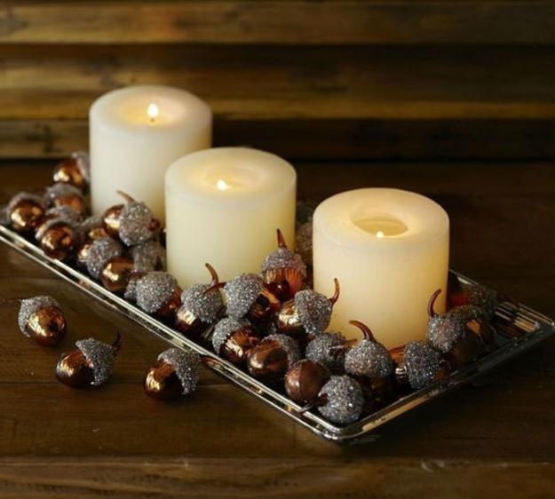 acorns crafts decorating ideas