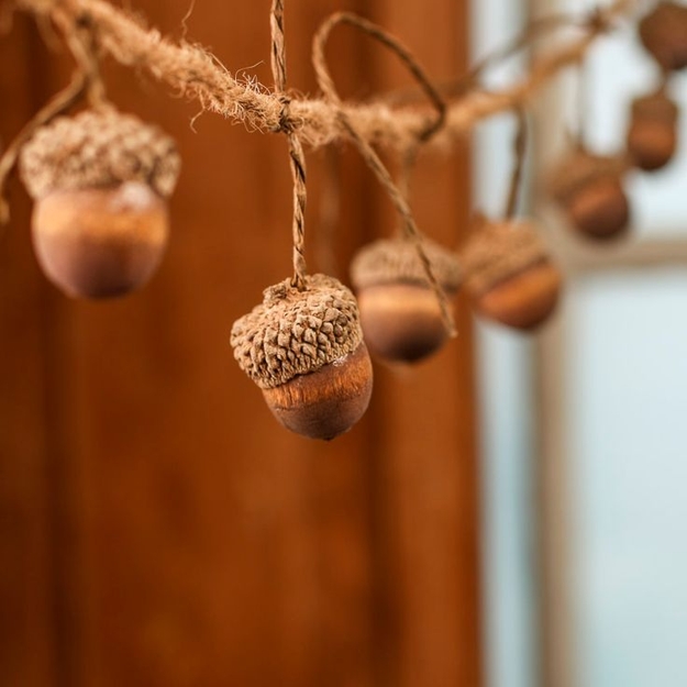 acorns crafts decorating ideas