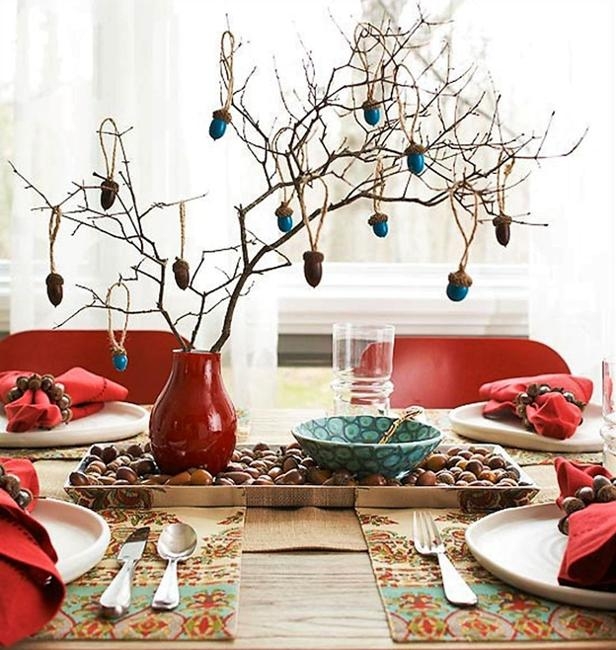 acorns crafts decorating ideas