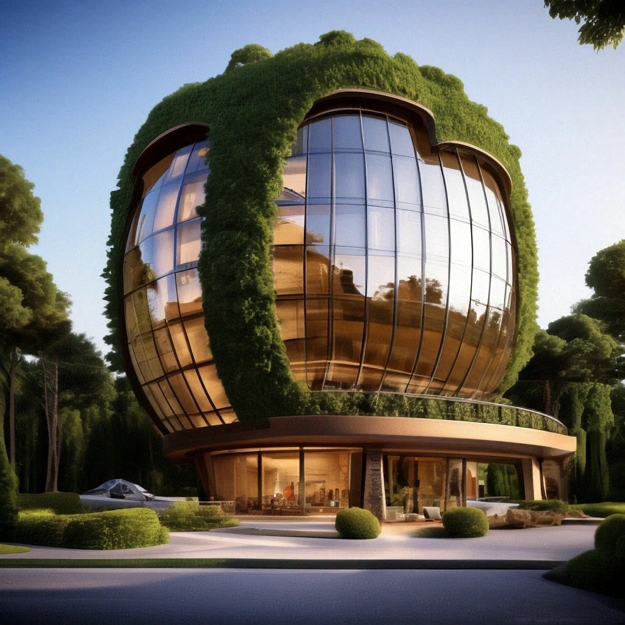 round contemporary building