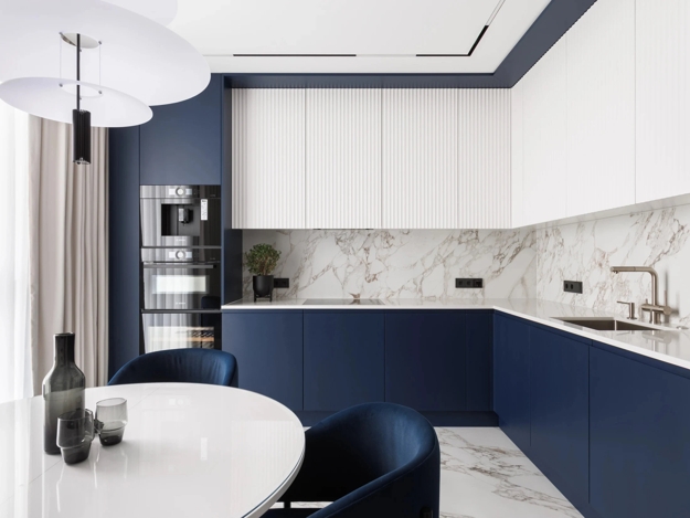 modern interior design decor blue color schemes