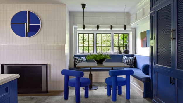 modern interior design decor blue color schemes