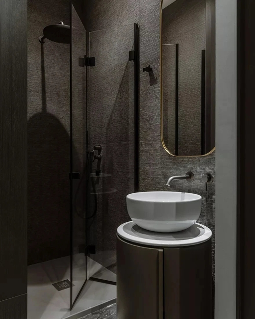 modern interior design brown colors