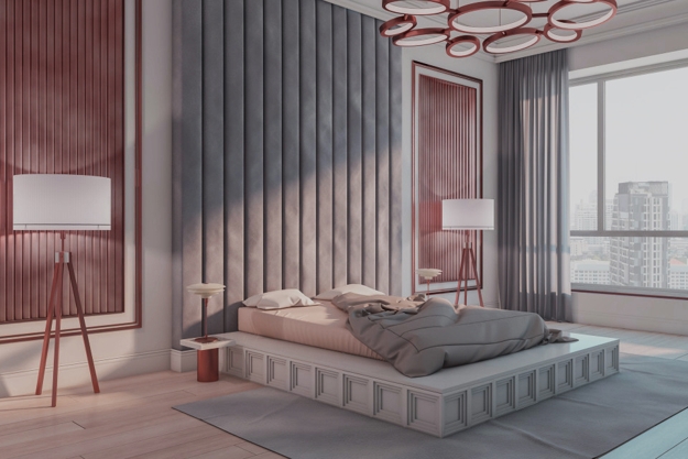 modern interior design brown colors