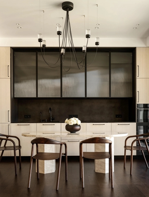 modern interior design brown colors