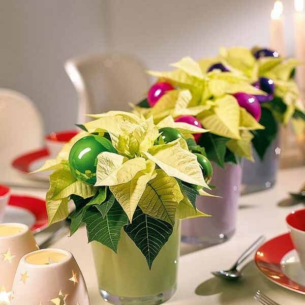 floral centerpieces christmas table decorations