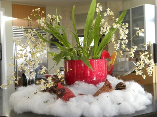 floral centerpieces christmas table decorations