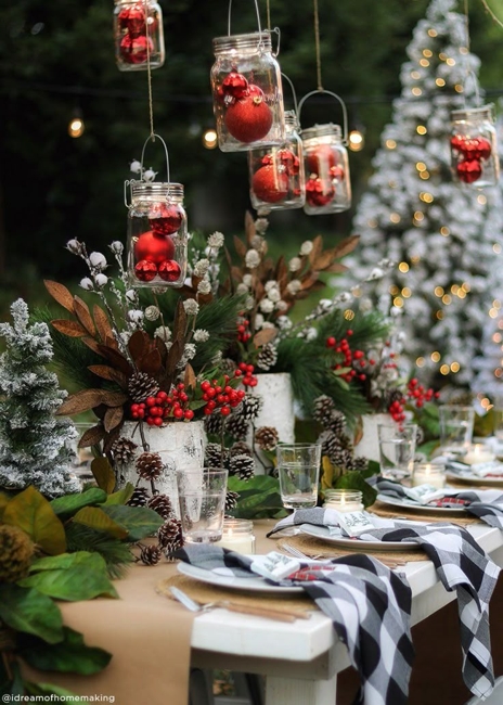 floral centerpieces christmas table decorations