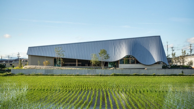 curvy metal roof design