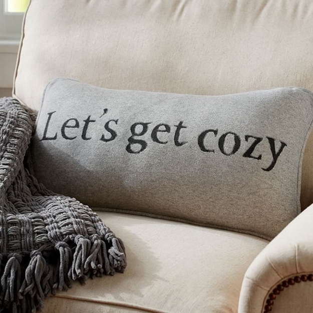 cozy pillow neutral color