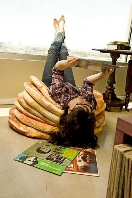 unique designer pillows food themed decor accessories