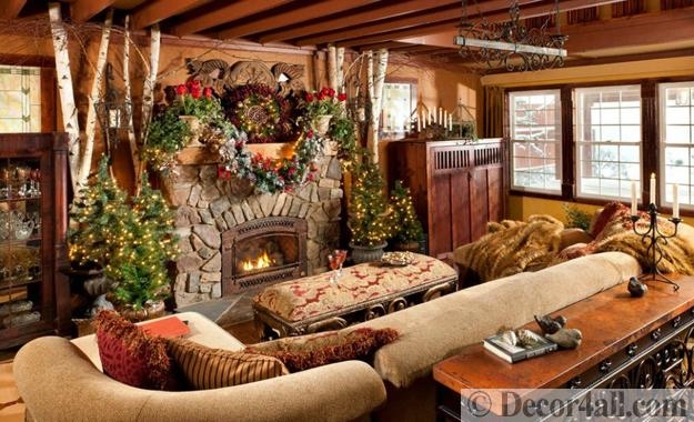 winter holiday decorations garland idea