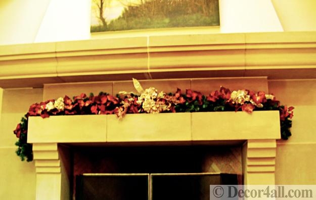 winter holiday decorations garland idea