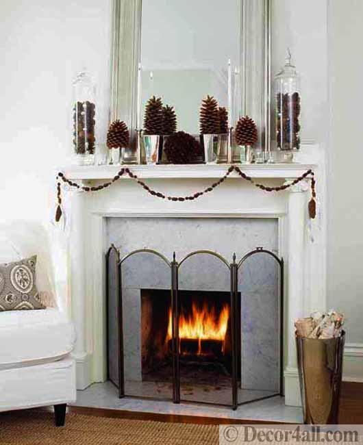 winter holiday decorations garland idea