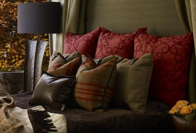 warm colors home decorating ideas