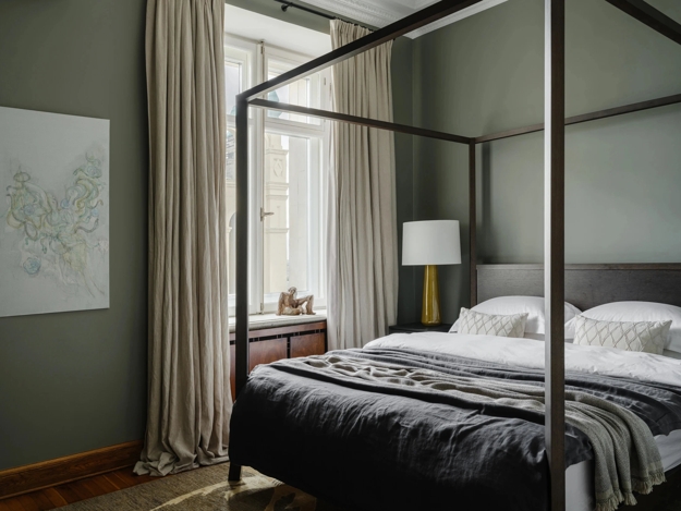 modern greens home decorating ideas