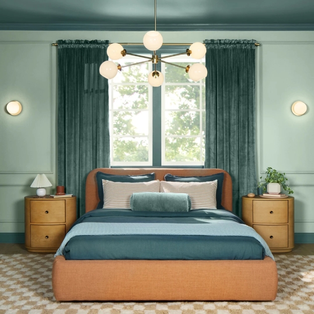 green blue room colors