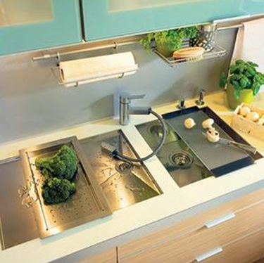 contemporary kitchen sink