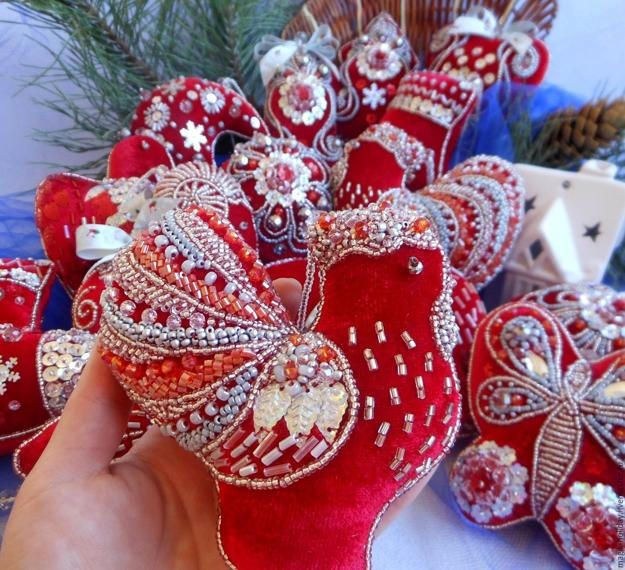 rooster craft ornament