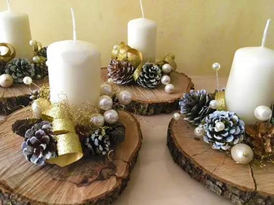 winter holiday decor craft ideas