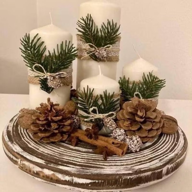 winter holiday decor craft ideas