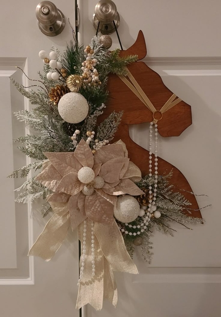 horse winter holiday decorations