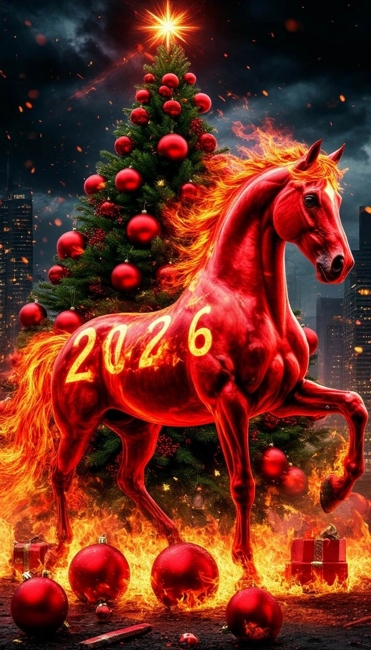 fire horse year symbol