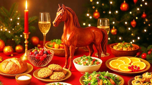 equestrian theme table centerpieces food decoration ideas