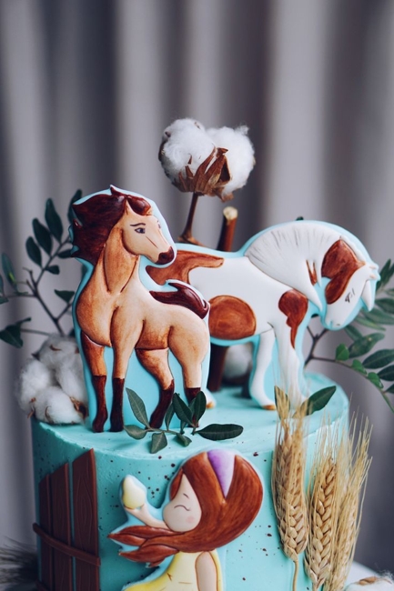 equestrian theme table centerpieces food decoration ideas