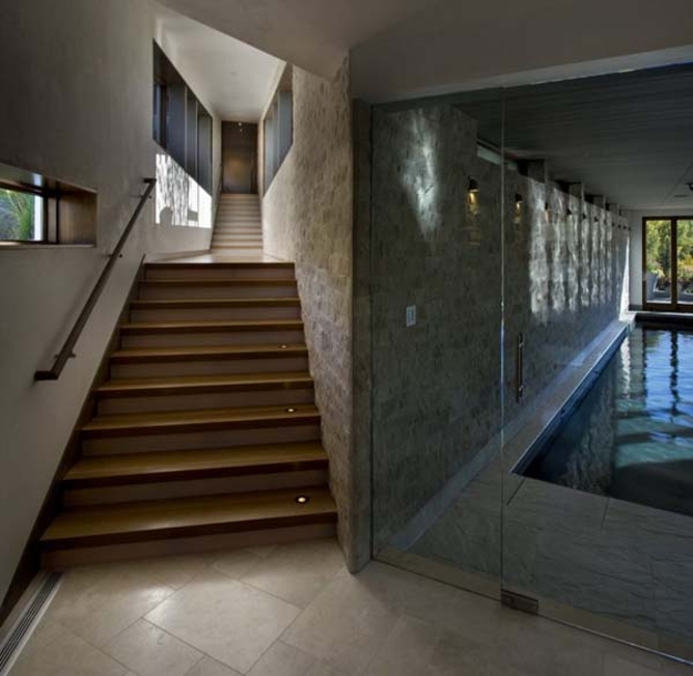 modern interior design light dark color contrasts