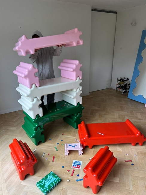 stackable shelving table design