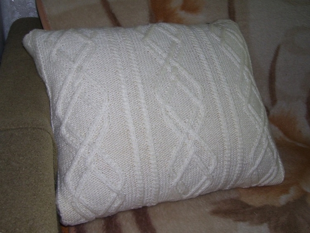 winter decorating craft ideas knitted pillow patterns