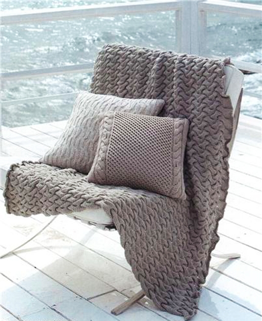 winter decorating craft ideas knitted pillow patterns