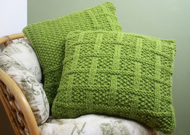 winter decorating craft ideas knitted pillow patterns