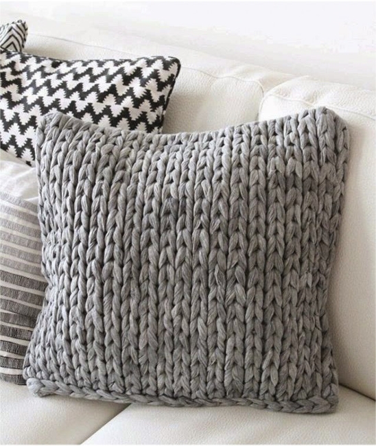 winter decorating craft ideas knitted pillow patterns