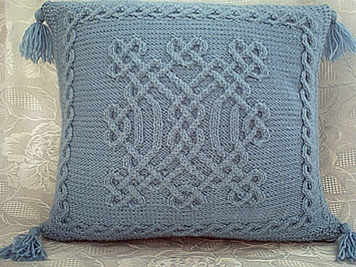winter decorating craft ideas knitted pillow patterns