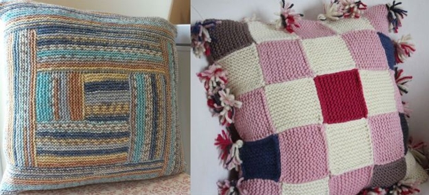 winter decorating craft ideas knitted pillow patterns