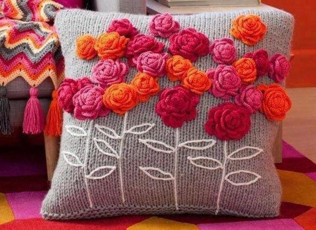 winter decorating craft ideas knitted pillow patterns
