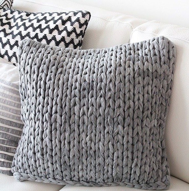 winter decorating craft ideas knitted pillow patterns