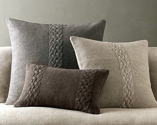 winter decorating craft ideas knitted pillow patterns