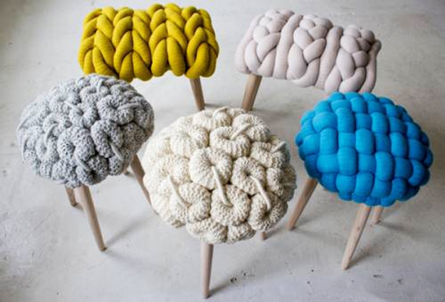 knitted furnishings handmade designs warm room decor