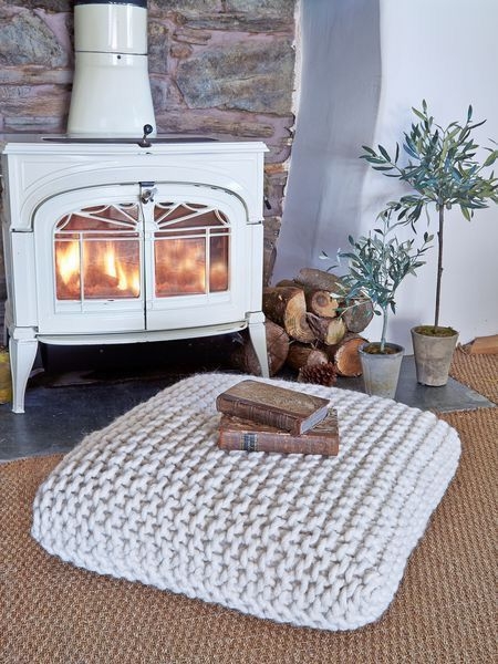 knitted furnishings handmade designs warm room decor
