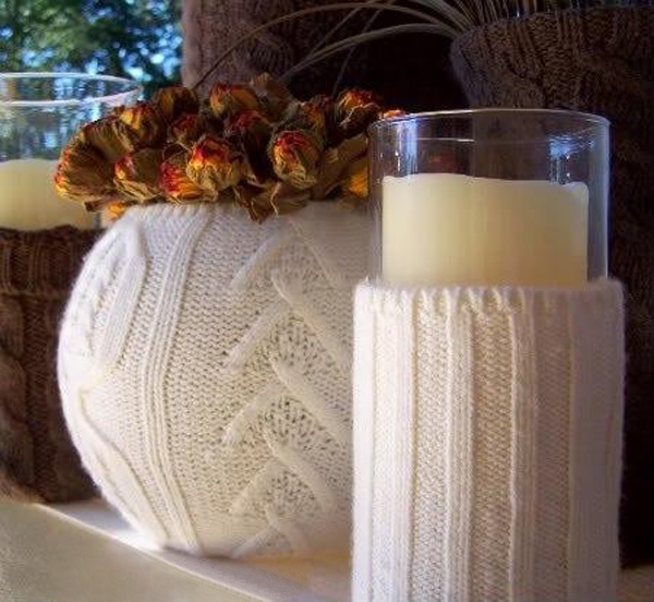 knitted furnishings handmade designs warm room decor