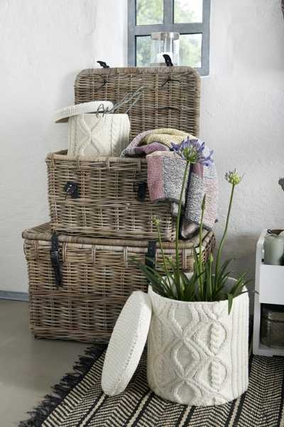 knitted furnishings handmade designs warm room decor